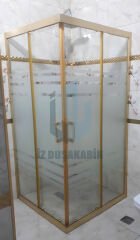 İZDUŞAKABİN KARE VE DİKDÖRTGEN GOLD PROFİL DESENLİ 5MM H:190